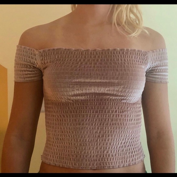 Urban Outfitters Velvet Top - Picture 3 of 3